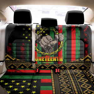 Juneteenth Celebration 2024 Back Car Seat Cover Black History June 19