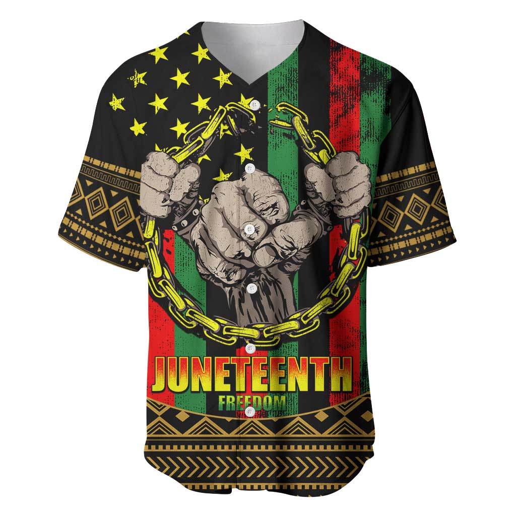 Juneteenth Celebration 2024 Baseball Jersey Black History June 19