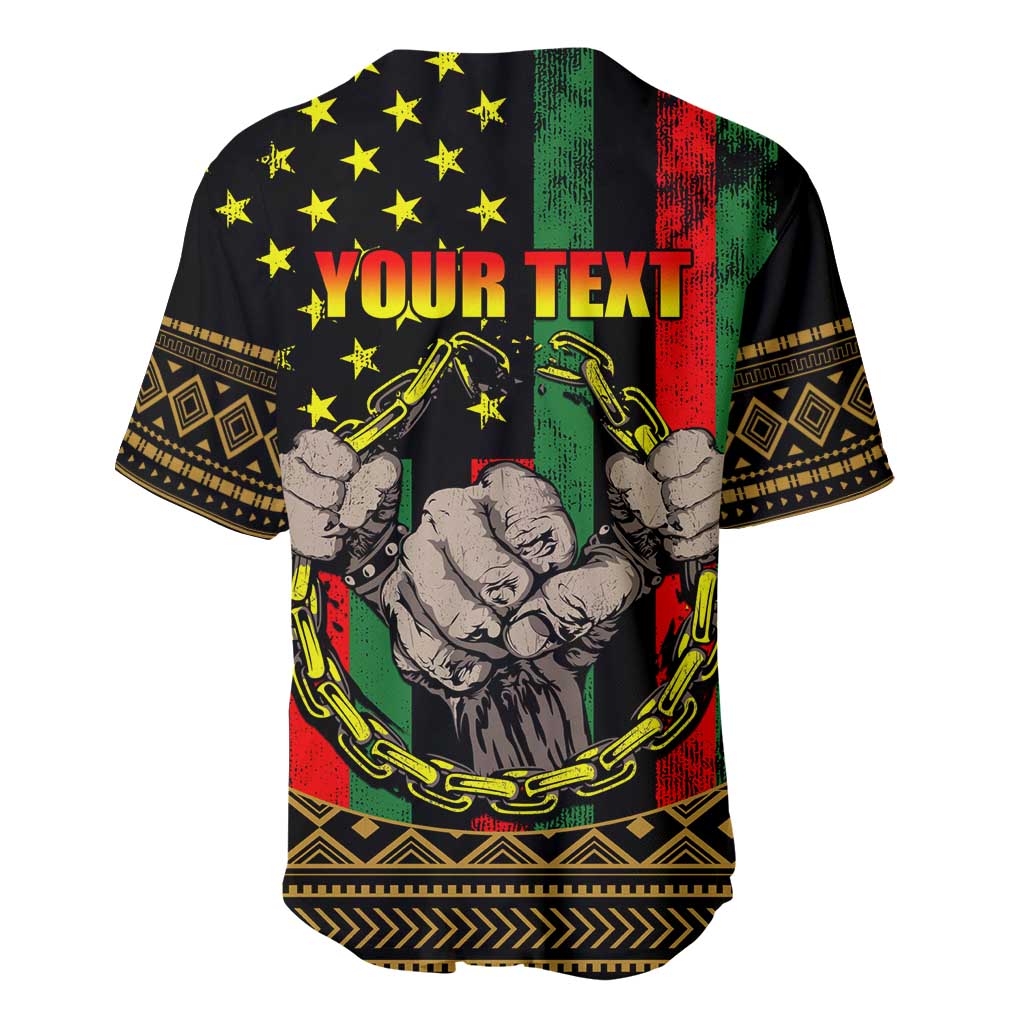 Juneteenth Celebration 2024 Baseball Jersey Black History June 19