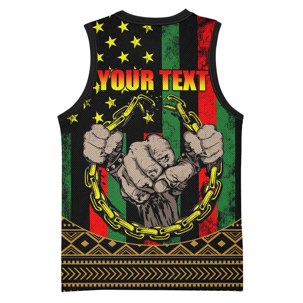 Juneteenth Celebration 2024 Basketball Jersey Black History June 19 LT01