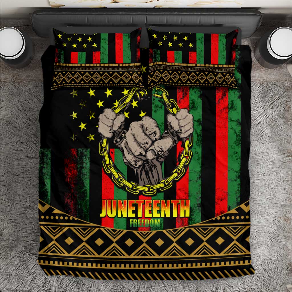 Juneteenth Celebration 2024 Bedding Set Black History June 19