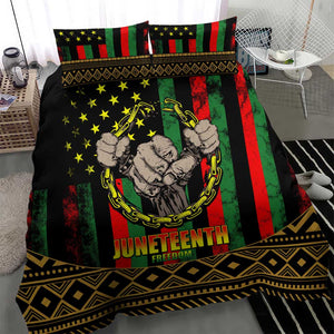 Juneteenth Celebration 2024 Bedding Set Black History June 19