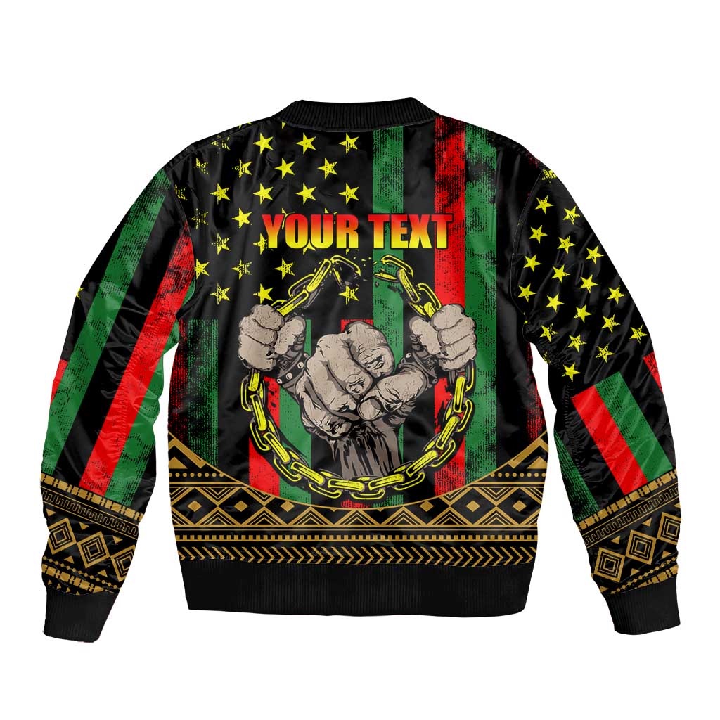 Juneteenth Celebration 2024 Bomber Jacket Black History June 19