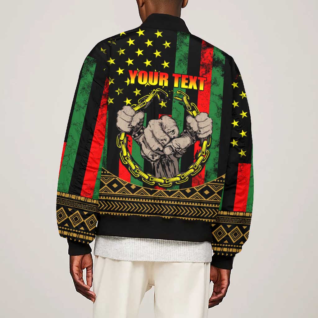 Juneteenth Celebration 2024 Bomber Jacket Black History June 19