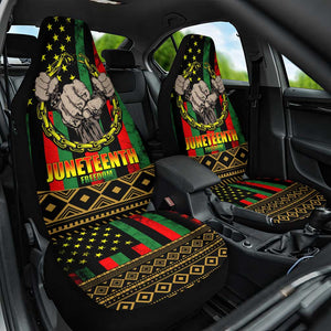 Juneteenth Celebration 2024 Car Seat Cover Black History June 19