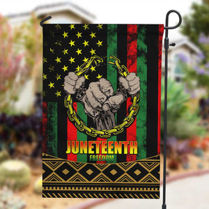 Juneteenth Celebration 2024 Garden Flag Black History June 19