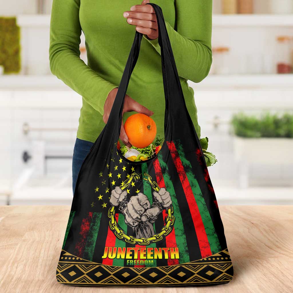 Juneteenth Celebration 2024 Grocery Bag Black History June 19
