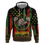 Juneteenth Celebration 2024 Hoodie Black History June 19