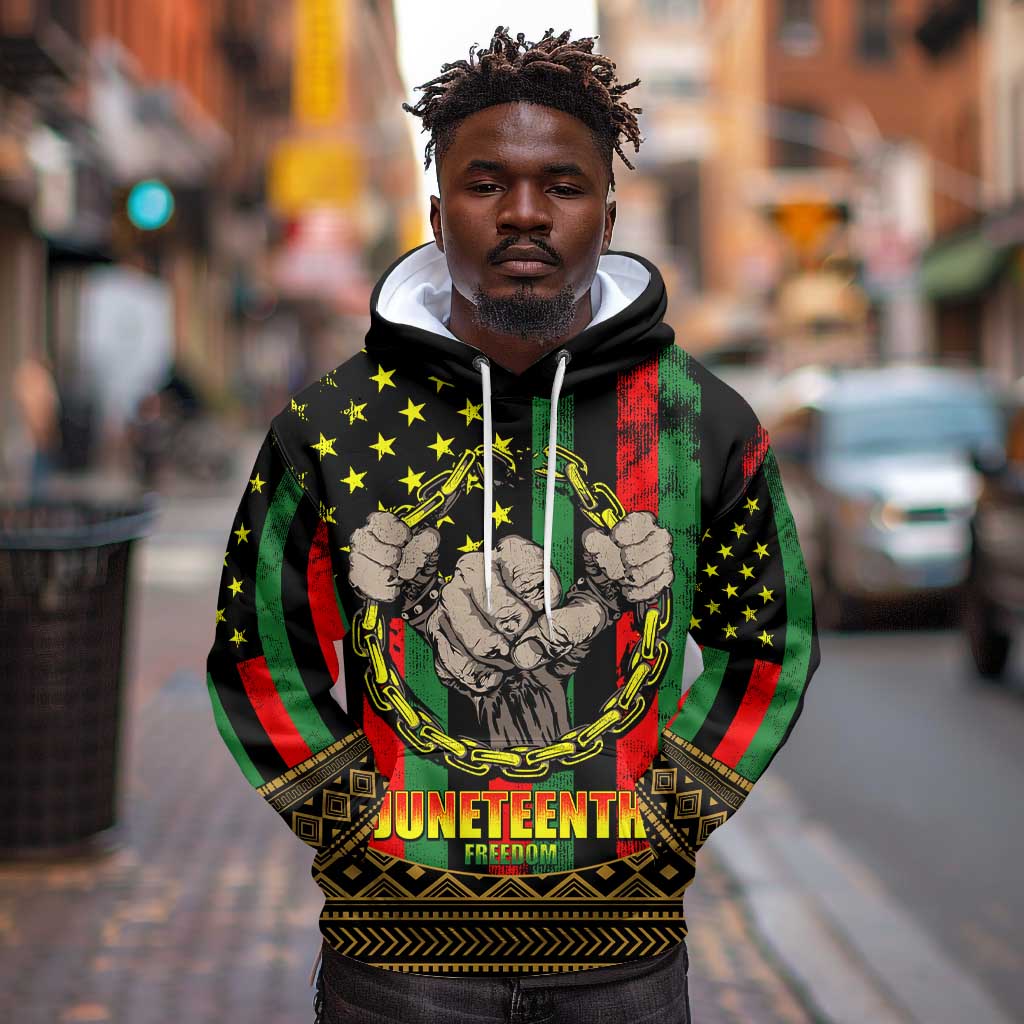 Juneteenth Celebration 2024 Hoodie Black History June 19