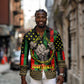 Juneteenth Celebration 2024 Long Sleeve Button Shirt Black History June 19