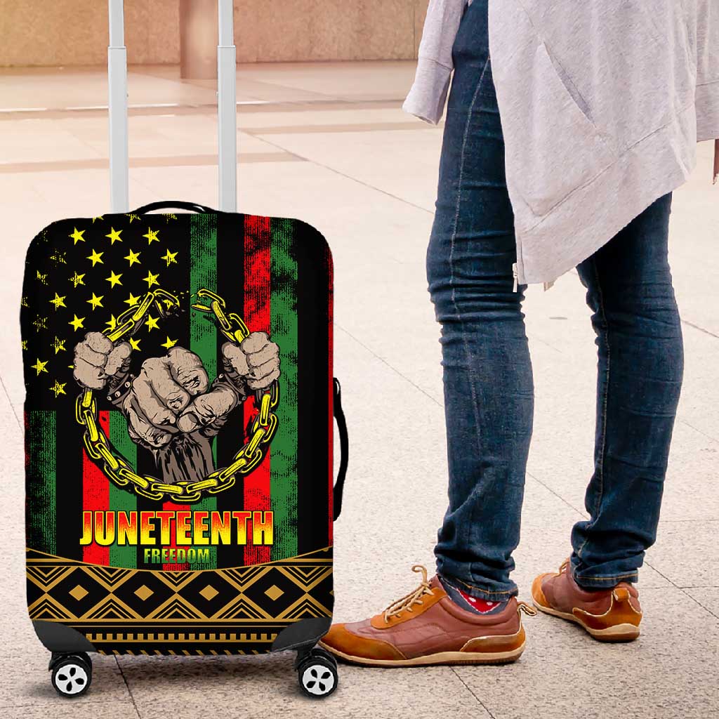 Juneteenth Celebration 2024 Luggage Cover Black History June 19