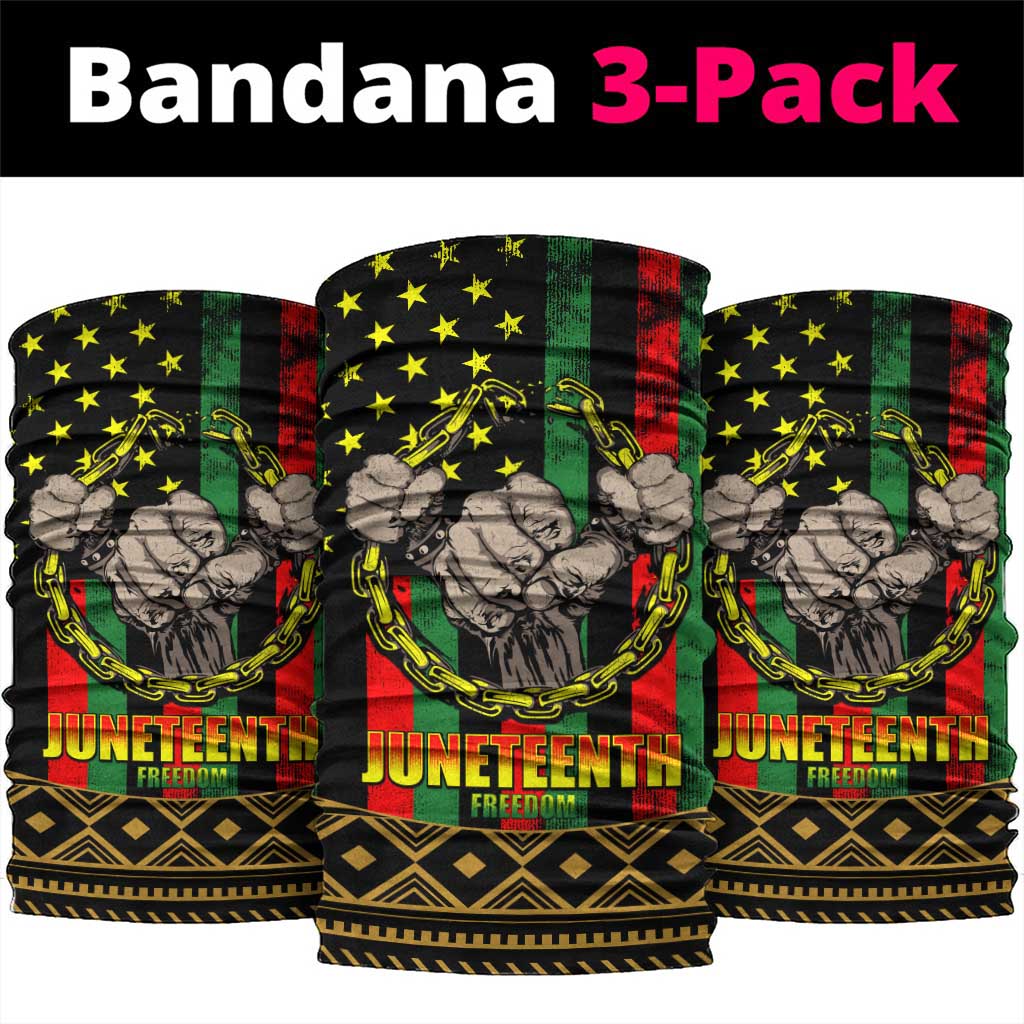Juneteenth Celebration 2024 Neck Gaiter Black History June 19 LT01