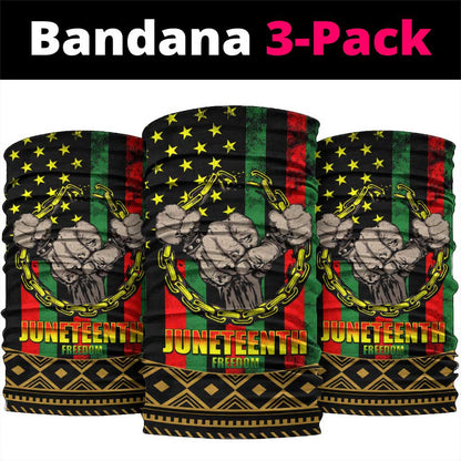 Juneteenth Celebration 2024 Neck Gaiter Black History June 19 LT01