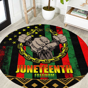 Juneteenth Celebration 2024 Round Carpet Black History June 19