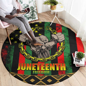 Juneteenth Celebration 2024 Round Carpet Black History June 19