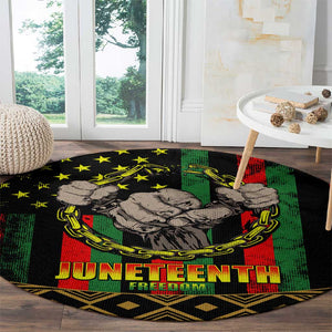 Juneteenth Celebration 2024 Round Carpet Black History June 19