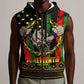 Juneteenth Celebration 2024 Sleeveless Zip Hoodie Black History June 19 - African Pride
