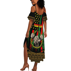 Juneteenth Celebration 2024 Summer Maxi Dress Black History June 19