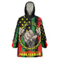 Juneteenth Celebration 2024 Wearable Blanket Hoodie Black History June 19