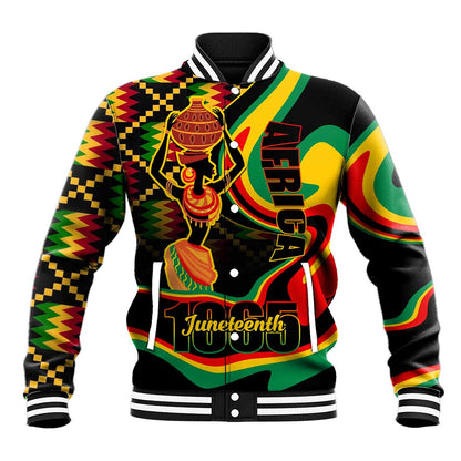 Juneteenth 2024 Baseball Jacket 1865 Freedom Day Anniversary LT01