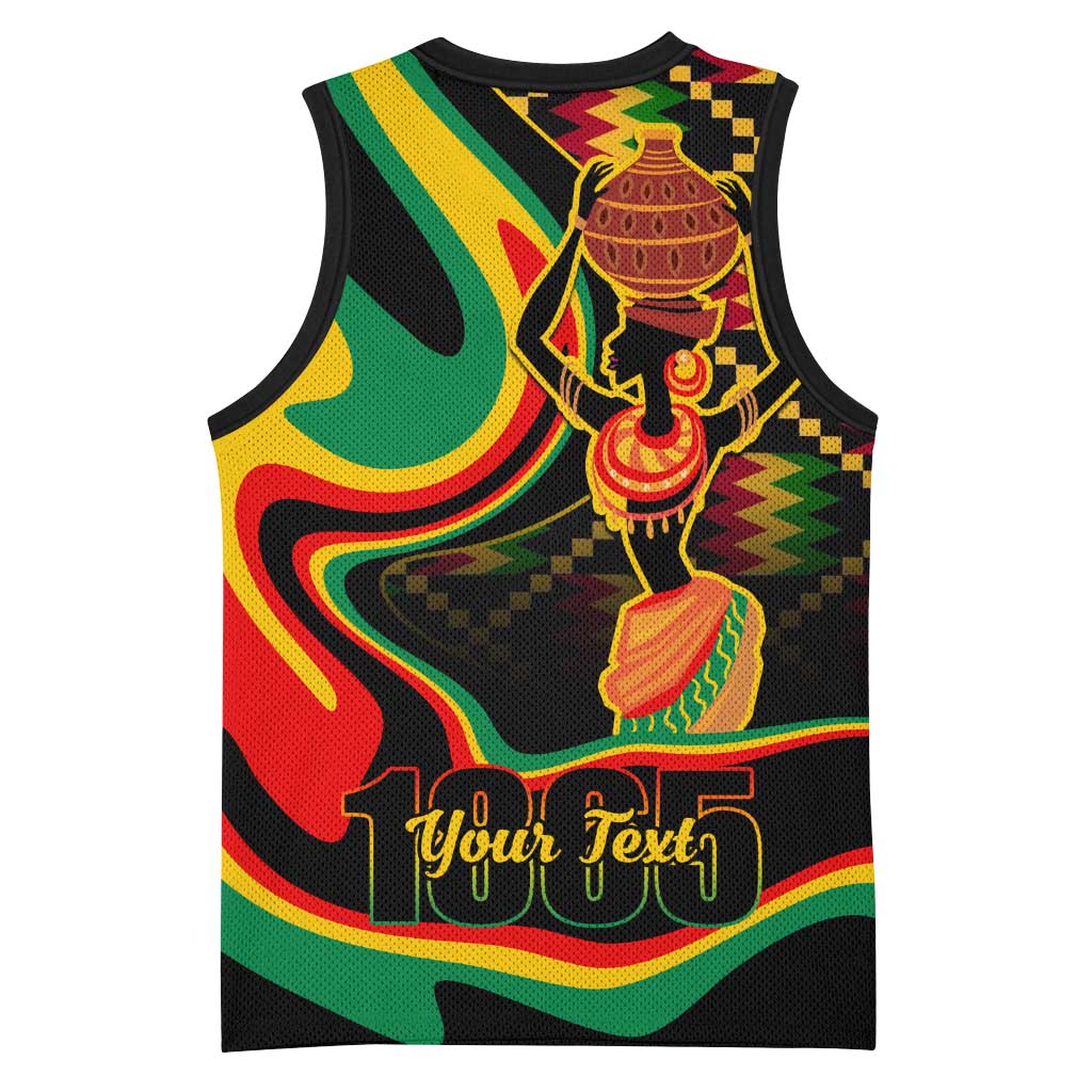 Juneteenth 2024 Basketball Jersey 1865 Freedom Day Anniversary LT01