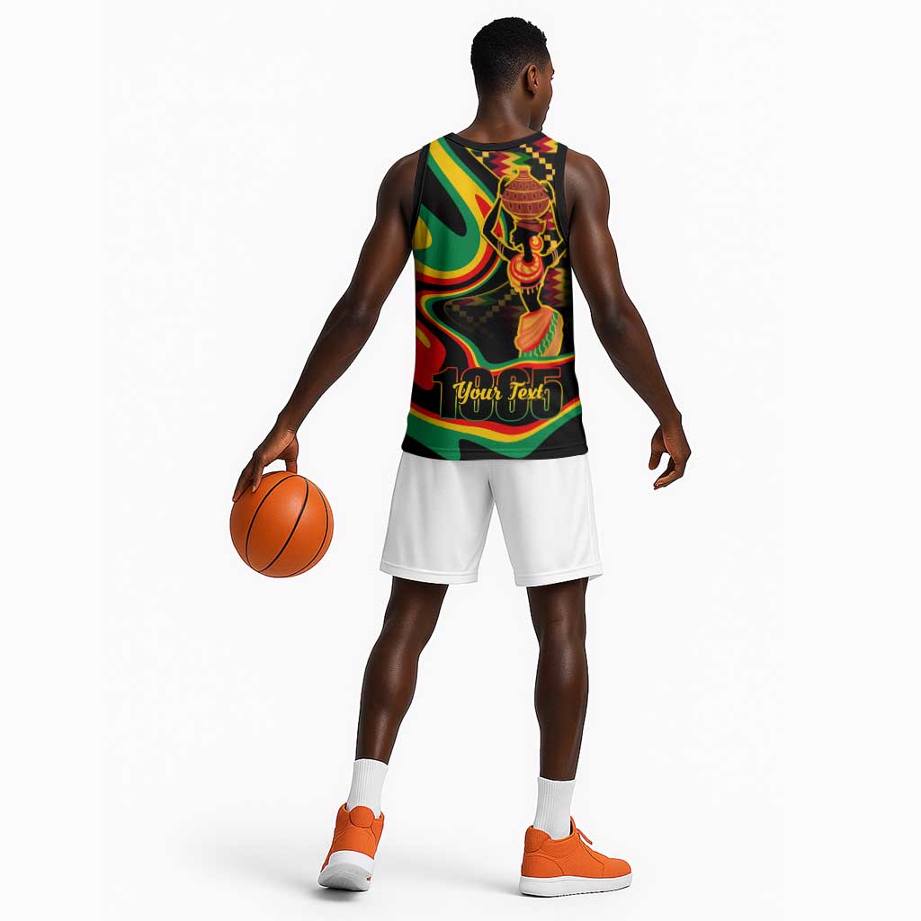 Juneteenth 2024 Basketball Jersey 1865 Freedom Day Anniversary LT01