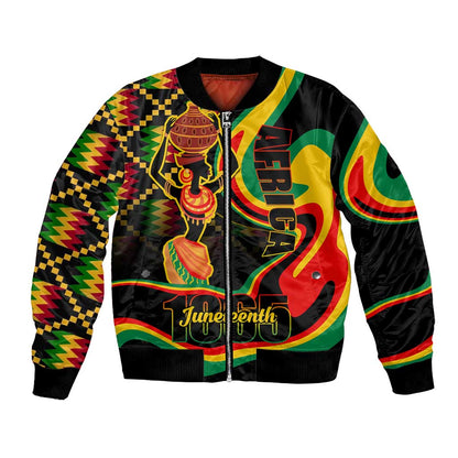 Juneteenth 2024 Bomber Jacket 1865 Freedom Day Anniversary