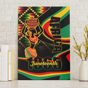 Juneteenth 2024 Canvas Wall Art 1865 Freedom Day Anniversary