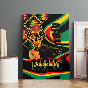 Juneteenth 2024 Canvas Wall Art 1865 Freedom Day Anniversary