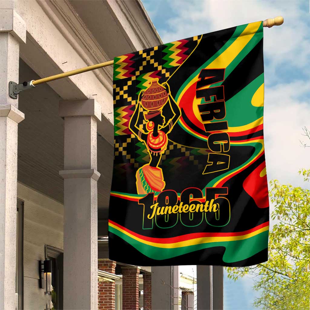 Juneteenth 2024 Garden Flag 1865 Freedom Day Anniversary