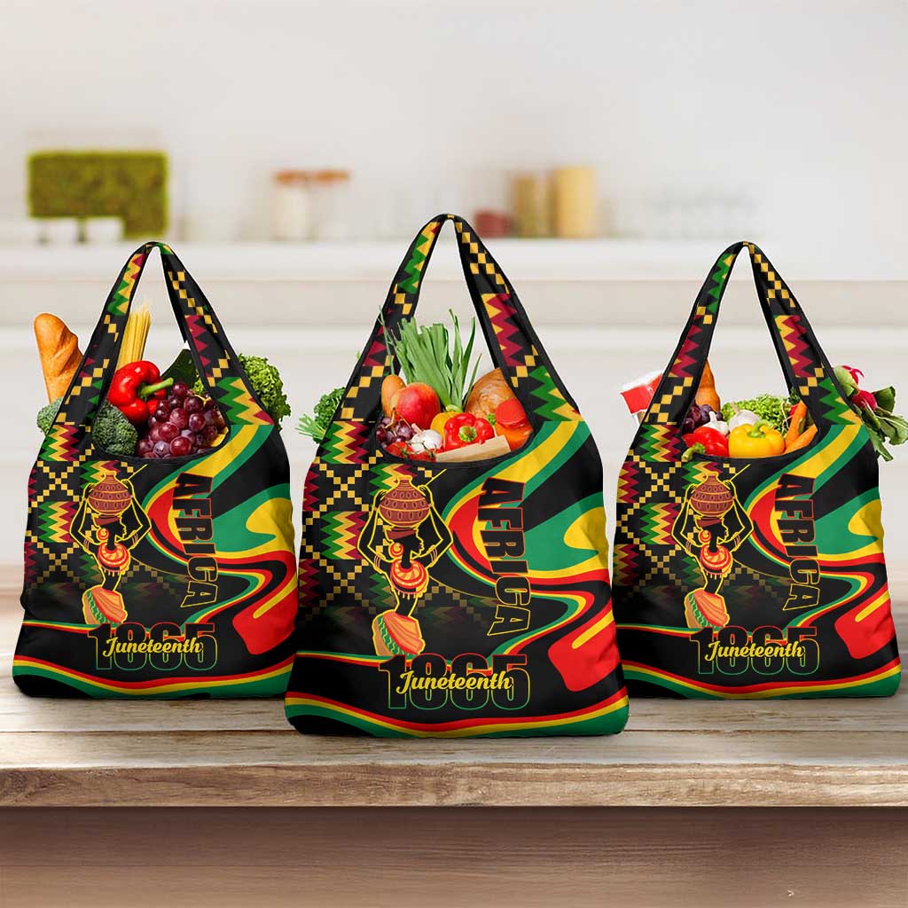 Juneteenth 2024 Grocery Bag 1865 Freedom Day Anniversary