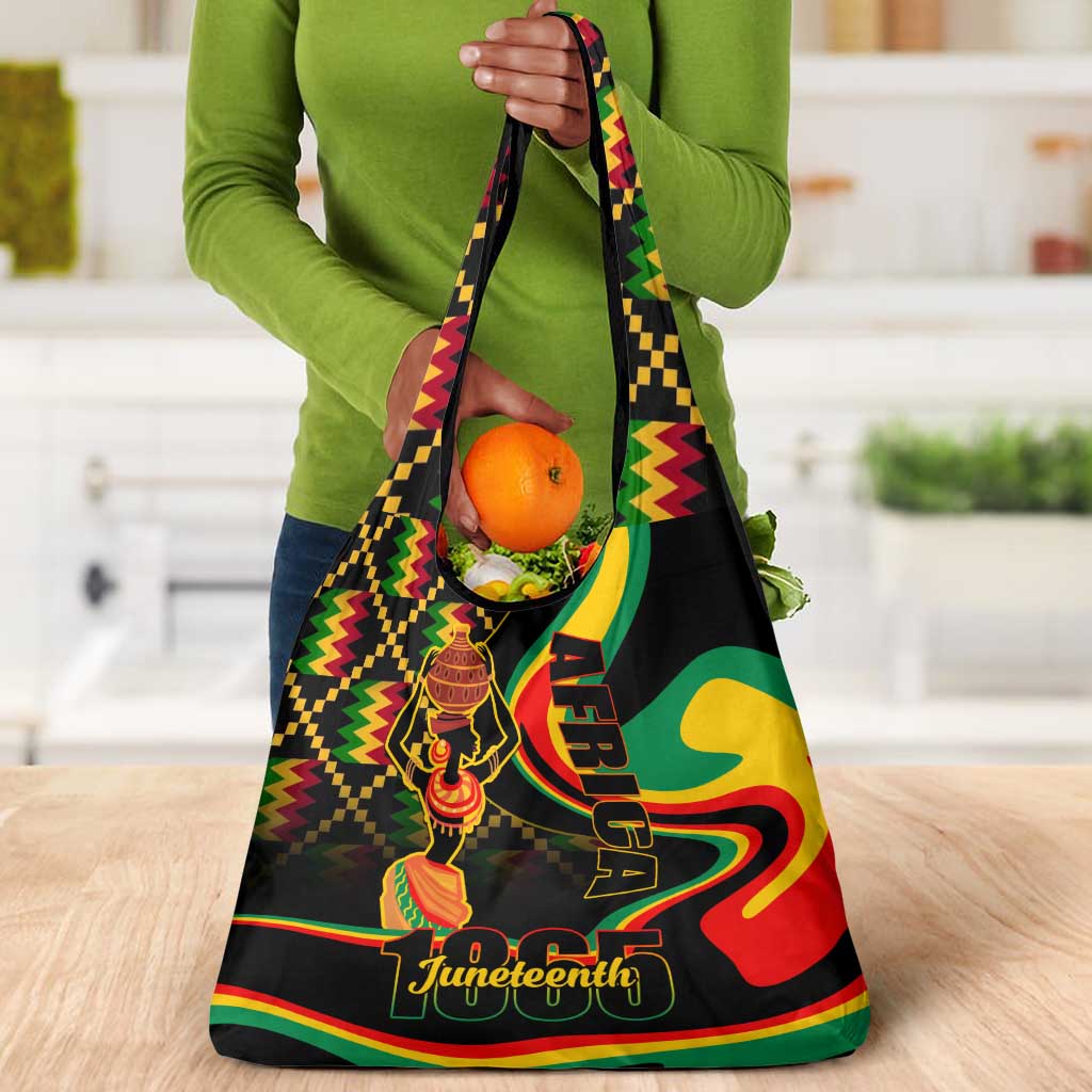 Juneteenth 2024 Grocery Bag 1865 Freedom Day Anniversary