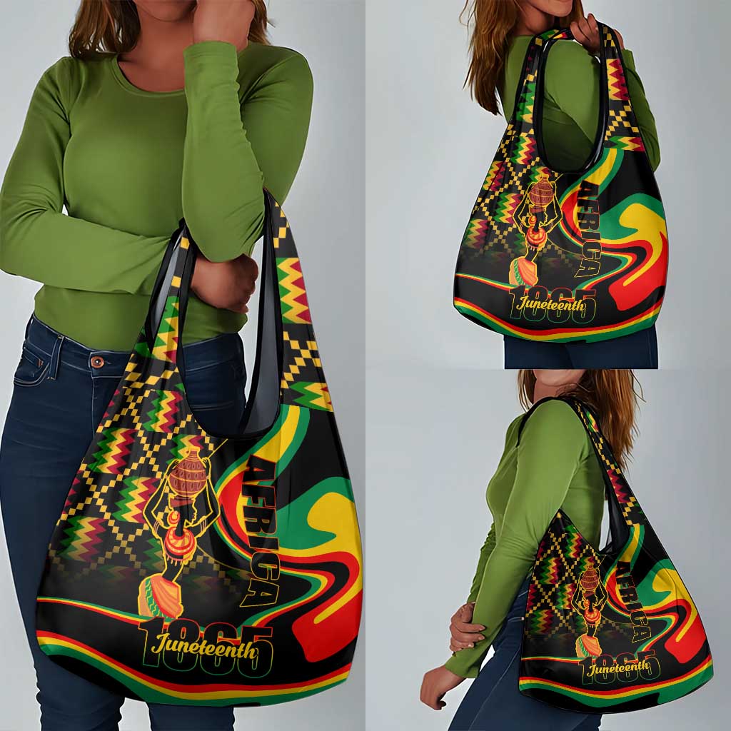 Juneteenth 2024 Grocery Bag 1865 Freedom Day Anniversary
