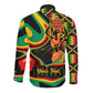 Juneteenth 2024 Long Sleeve Button Shirt 1865 Freedom Day Anniversary