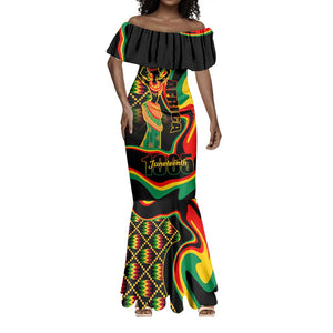 Juneteenth 2024 Mermaid Dress 1865 Freedom Day Anniversary