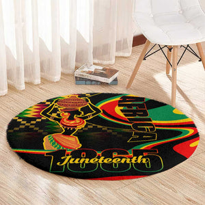 Juneteenth 2024 Round Carpet 1865 Freedom Day Anniversary