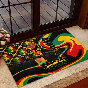 Juneteenth 2024 Rubber Doormat 1865 Freedom Day Anniversary