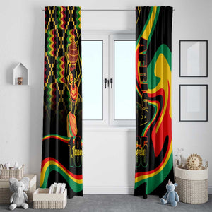 Juneteenth 2024 Window Curtain 1865 Freedom Day Anniversary