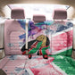 Kenya Independence Day Back Car Seat Cover with Lilac Breasted Roller - Unique Version
