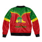 Personalized Ethiopia Bomber Jacket with Lion of Judah Flag Style - Special Version