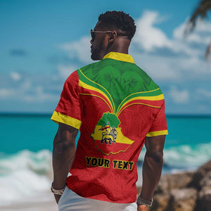 Personalized Ethiopia Hawaiian Shirt with Lion of Judah Flag Style - Special Version