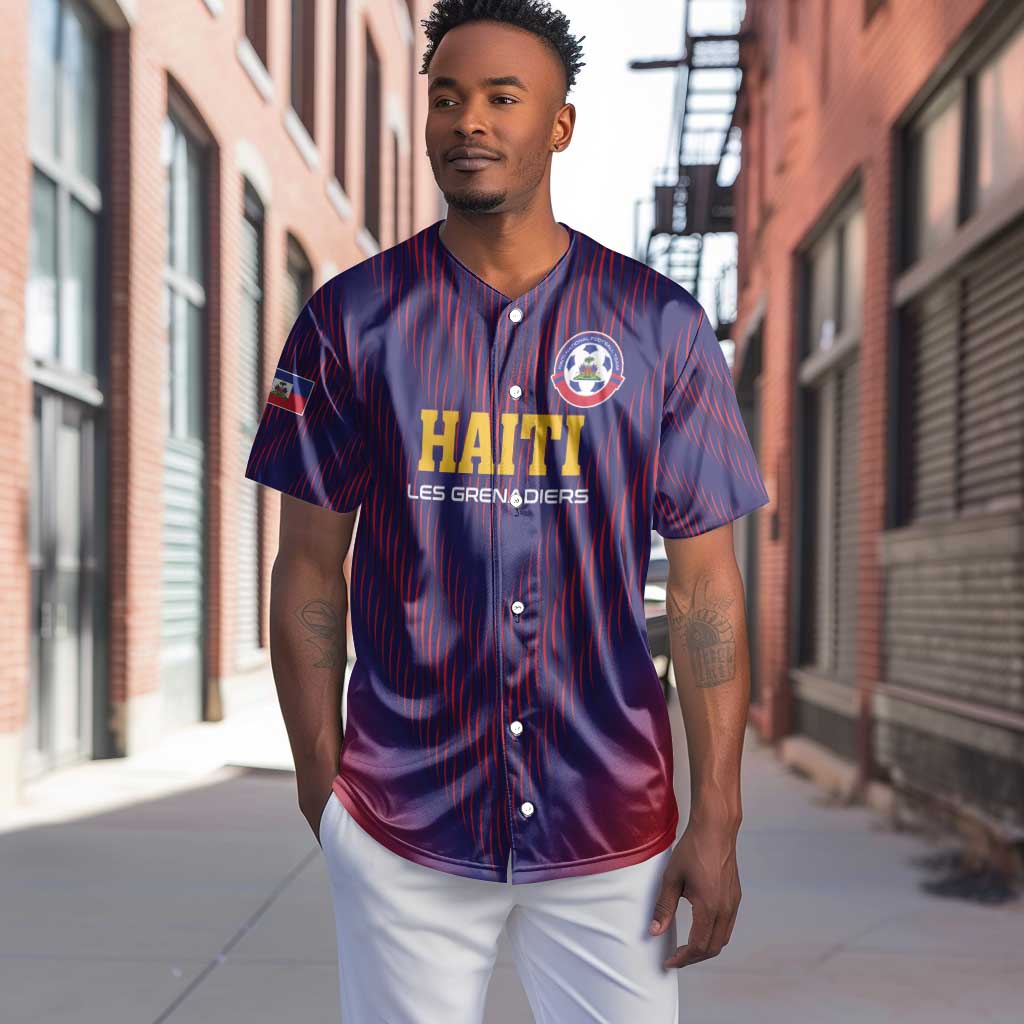 Custom Afro Haiti Football Baseball Jersey Come On Les Grenadiers