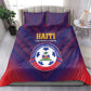 Afro Haiti Football Bedding Set Come On Les Grenadiers