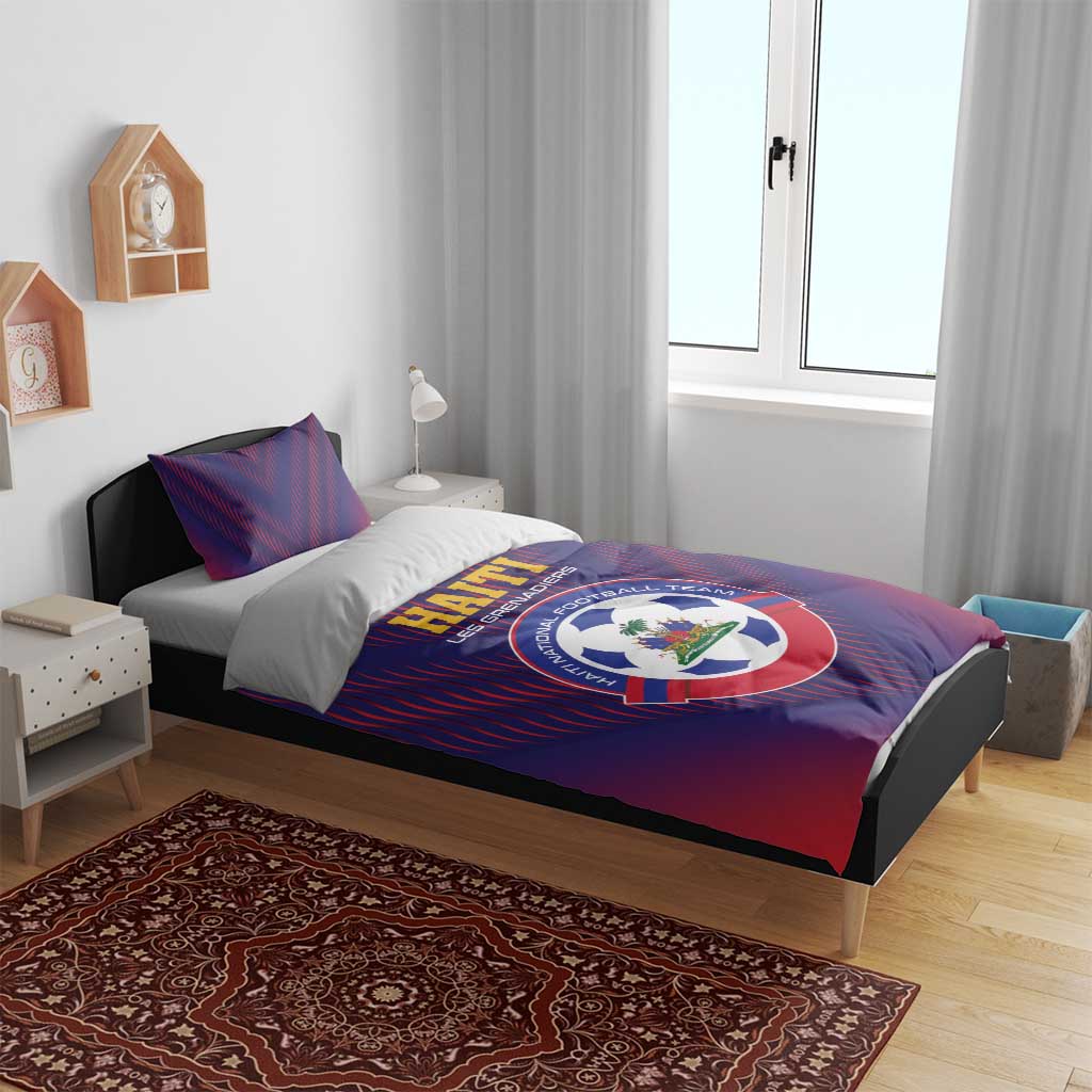Afro Haiti Football Bedding Set Come On Les Grenadiers