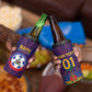 Custom Afro Haiti Football 4 in 1 Can Cooler Tumbler Come On Les Grenadiers