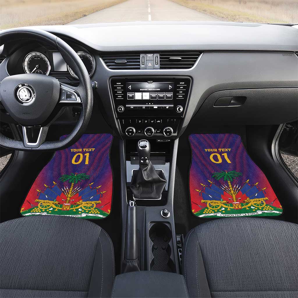 Afro Haiti Football Car Mats Come On Les Grenadiers