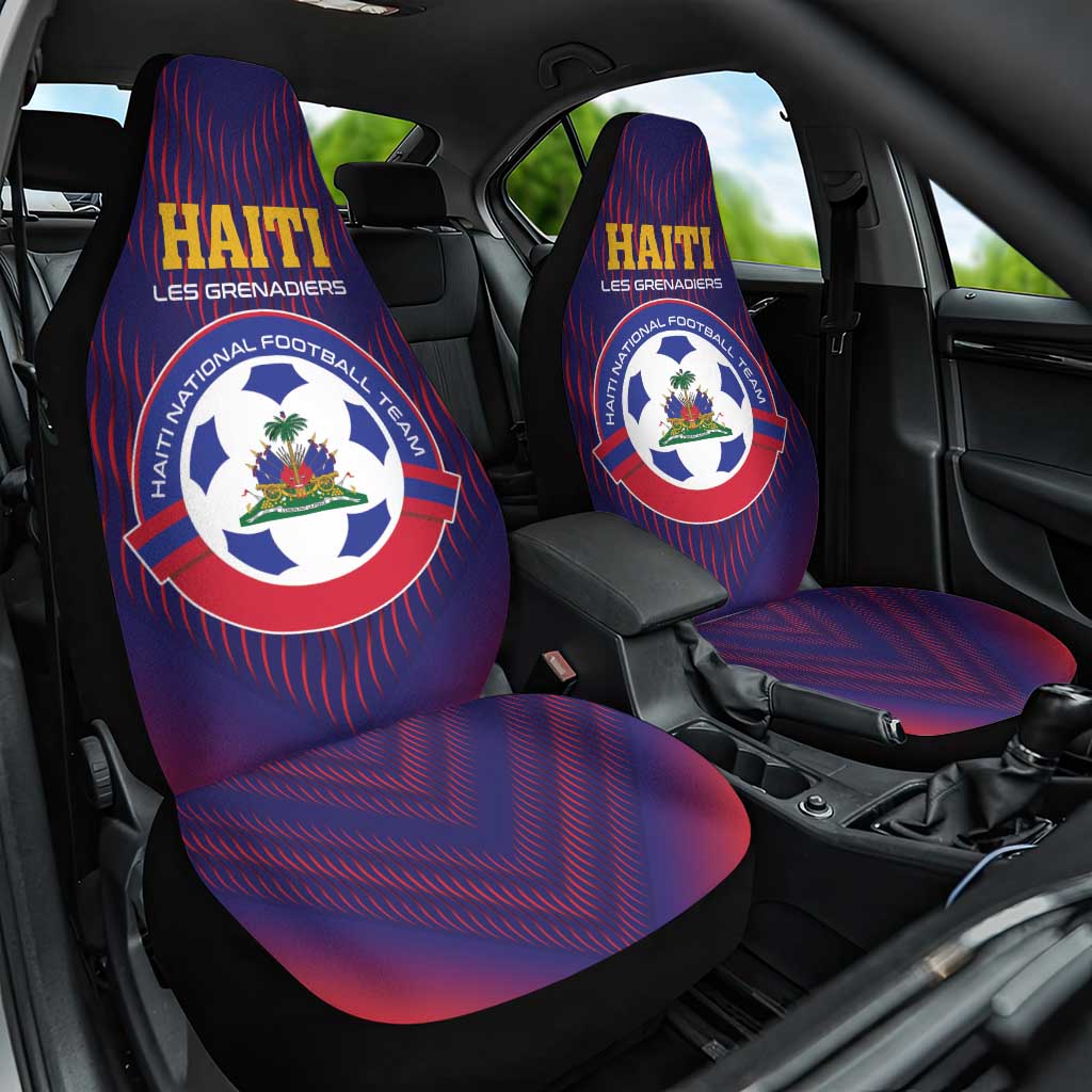 Afro Haiti Football Car Seat Cover Come On Les Grenadiers