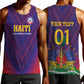 Custom Afro Haiti Football Men Tank Top Come On Les Grenadiers