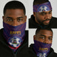 Afro Haiti Football Neck Gaiter Come On Les Grenadiers LT01
