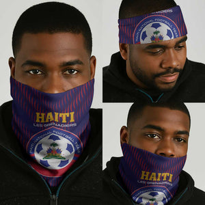 Afro Haiti Football Neck Gaiter Come On Les Grenadiers LT01